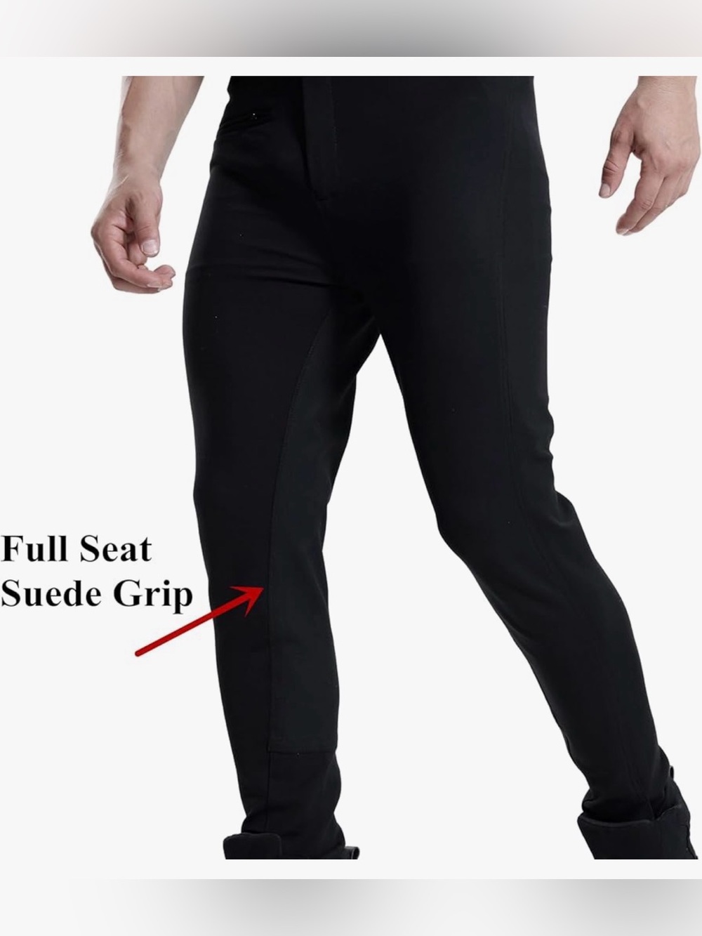 NWT men’s full seat riding breeches size 36 - Picture 9 of 11